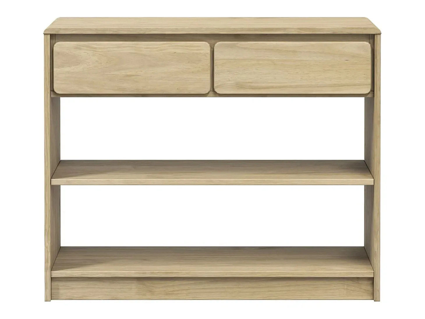 Mesa consola SAUDA 89,5x36,5x73 cm pinho maciço cor carvalho PT996242
