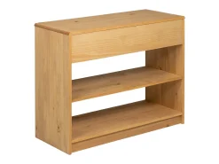 Mesa consola SAUDA 89,5x36,5x73 cm pinho maciço cor carvalho