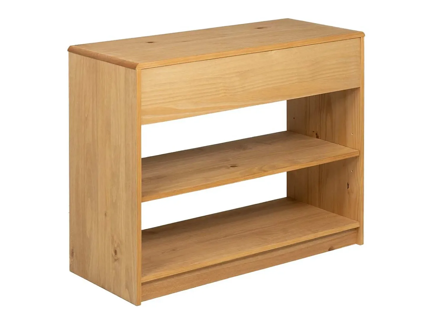Mesa consola SAUDA 89,5x36,5x73 cm pinho maciço cor carvalho