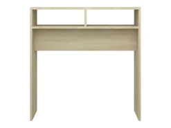 Mesa consola 78x30x80 cm derivados de madeira carvalho sonoma