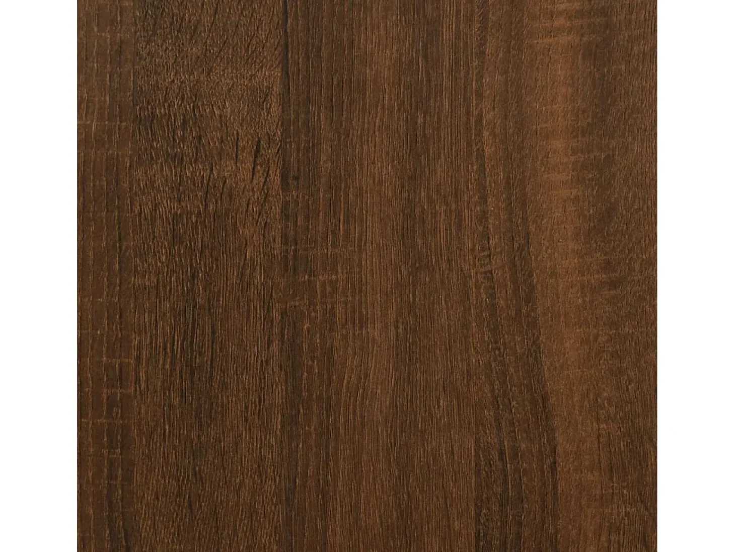 Mesa consola 160x29x75 cm derivados madeira carvalho castanho
