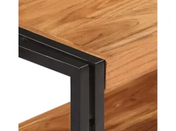 Mesa consola 150x30x75 cm madeira de acácia maciça