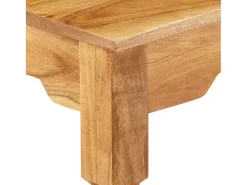 Mesa consola 100x40x76 cm madeira de acácia maciça