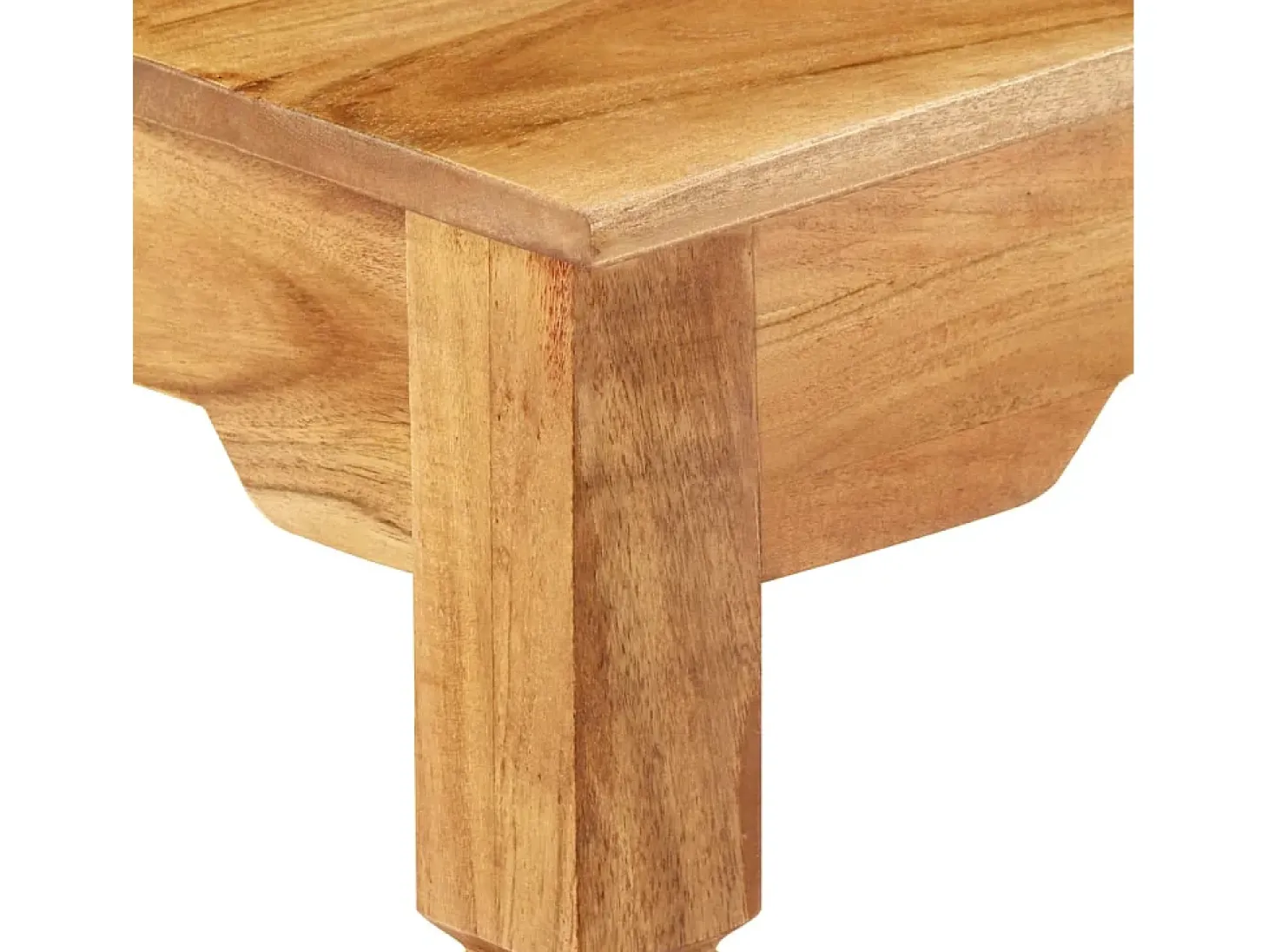 Mesa consola 100x40x76 cm madeira de acácia maciça
