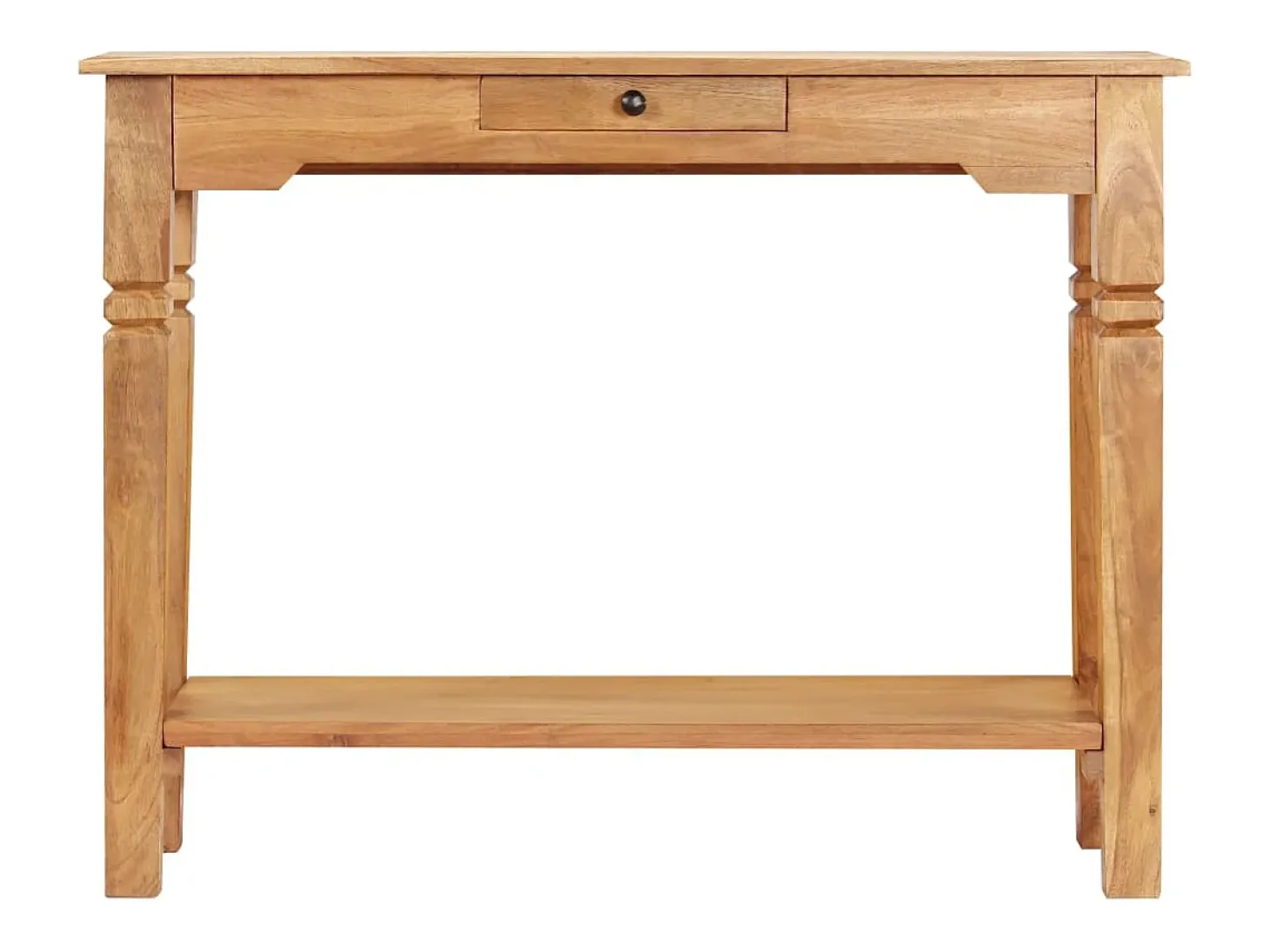 Mesa consola 100x40x76 cm madeira de acácia maciça