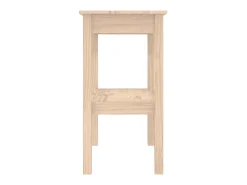 Mesa consola 80x40x75 cm madeira de pinho maciça