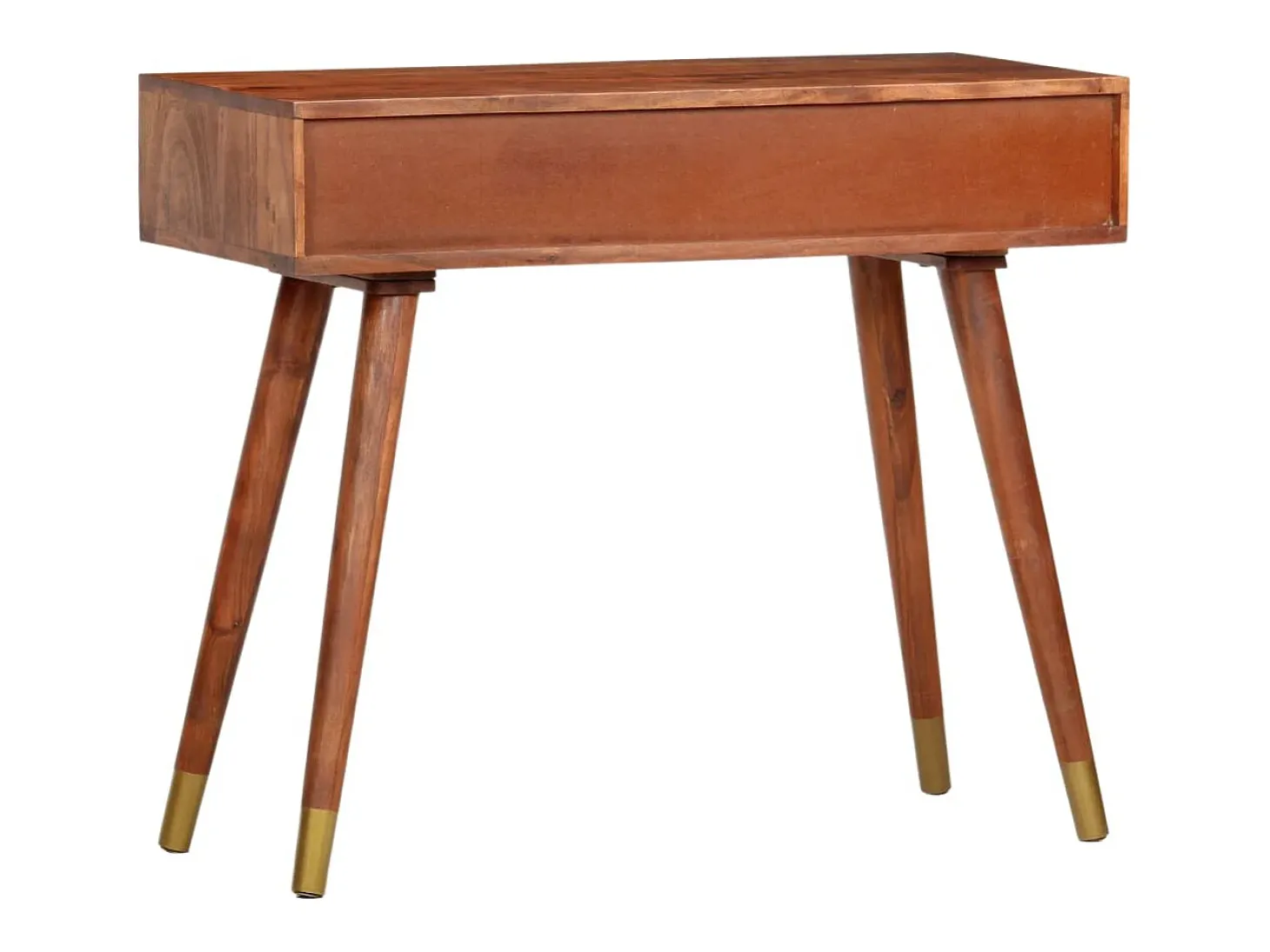 Mesa consola 90x35x76 cm madeira de acácia maciça