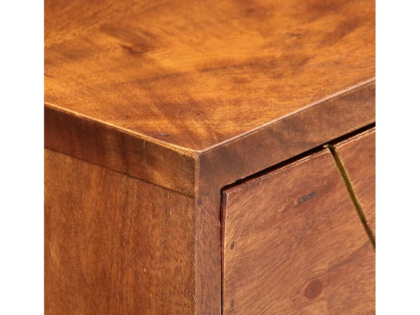 Mesa consola 90x35x76 cm madeira de acácia maciça