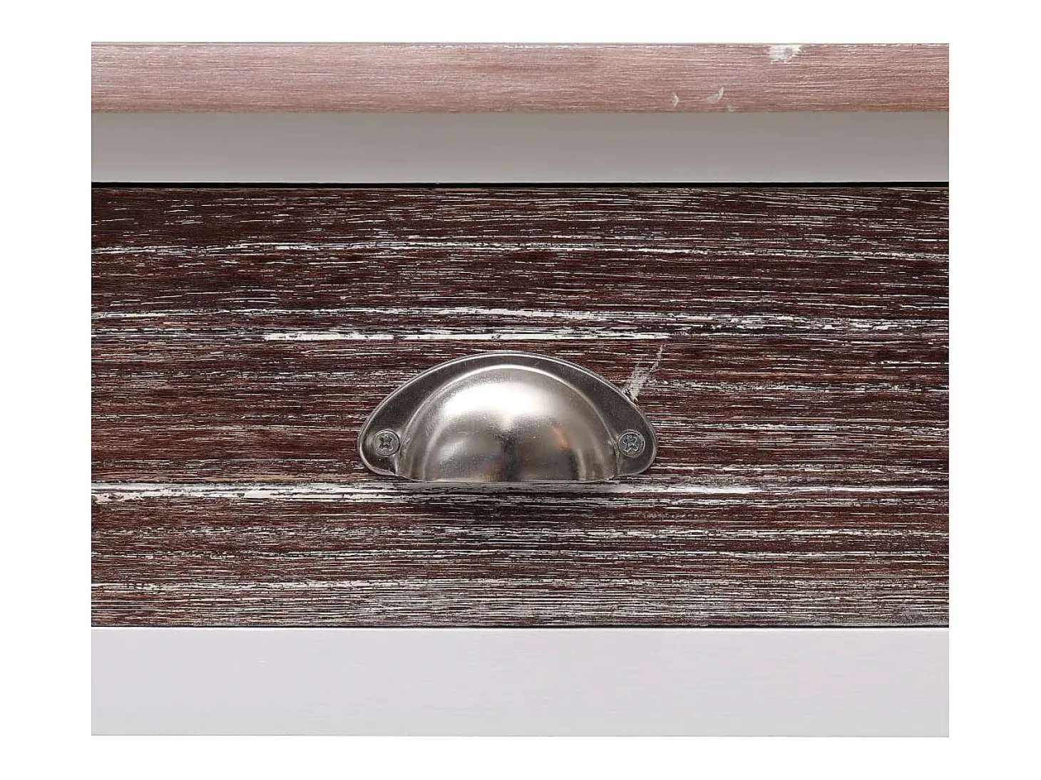 Mesa consola 90x30x77 cm madeira castanho