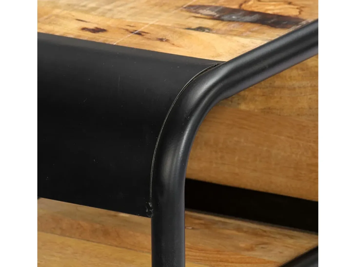 Mesa consola 118x30x75 cm madeira de mangueira maciça