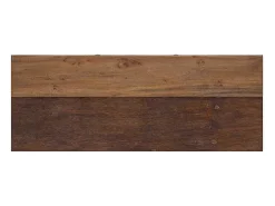 Mesa consola 80x35x80 cm mistura de madeiras recicladas