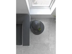 Mesa de apoio - A62cm x L46cm x P55cm cinza antracite -Trébol