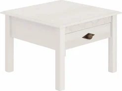 Mesa de apoio com 1 gaveta em MDF lavanda
