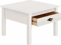 Mesa de apoio com 1 gaveta em MDF lavanda