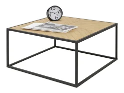 Mesa de apoio com 2 gavetas em MDF verde