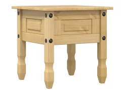 Mesa de apoio Corona 50x50x50 cm madeira de pinho maciça
