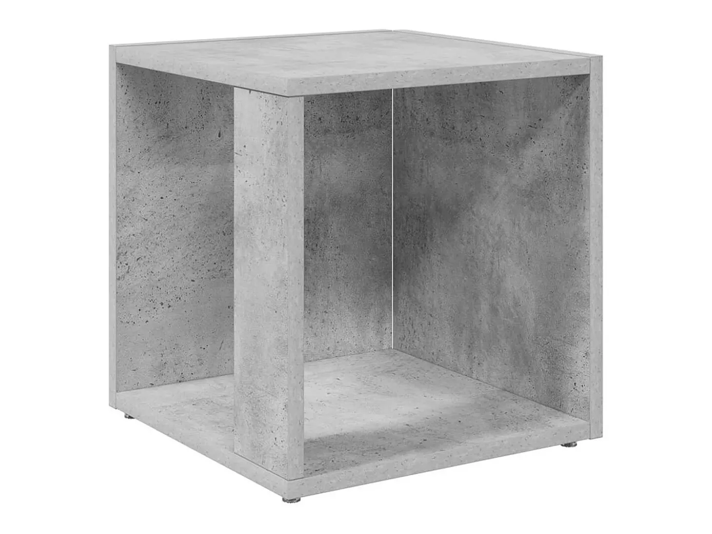 Mesa de apoio derivados de madeira cinzento cimento