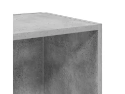 Mesa de apoio derivados de madeira cinzento cimento