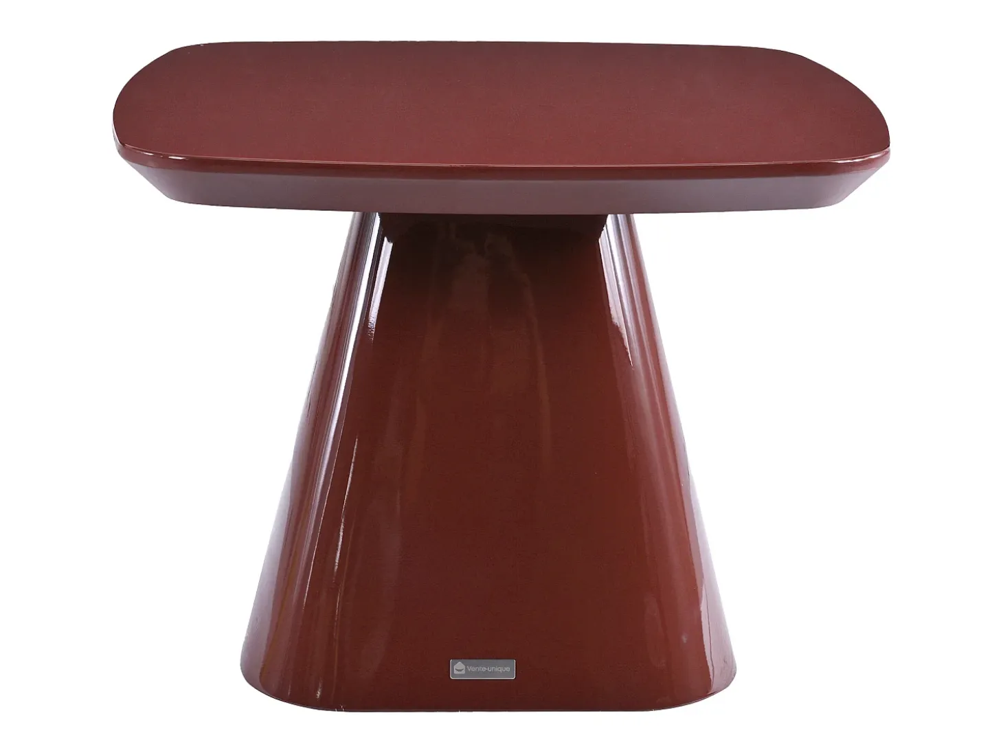 Mesa de apoio em MDF - Bordeaux lacado - NATAZA