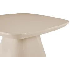 Mesa de apoio em MDF - Lacado Taupe - NATAZA