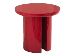 Mesa de apoio em MDF - Vermelho lacado - DERLALI