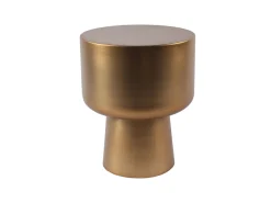 Mesa de apoio em metal - Dourada - FALENY