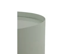 Mesa de apoio em metal branco