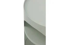 Mesa de apoio em metal branco