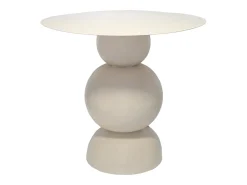 Mesa de apoio em metal de cor verde - JESINA