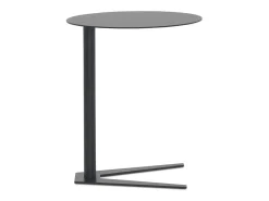 Mesa de apoio em metal preto