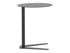 Mesa de apoio em metal preto