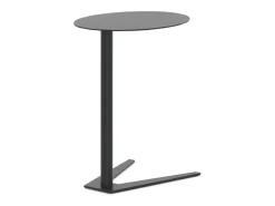Mesa de apoio em metal preto