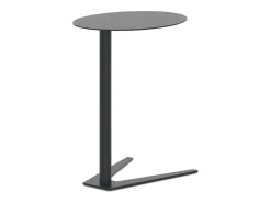 Mesa de apoio em metal preto