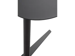 Mesa de apoio em metal preto