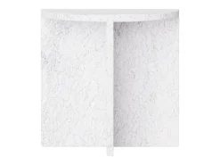 Mesa de apoio em mármore – branco – Swan