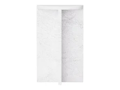 Mesa de apoio em mármore – branco – Swan Tall