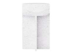 Mesa de apoio em mármore – branco – Swan Tall