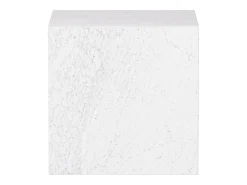 Mesa de apoio em mármore – branco – Dove
