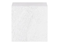 Mesa de apoio em mármore – branco – Dove