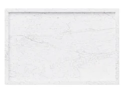 Mesa de apoio em mármore – branco – Crow Wide