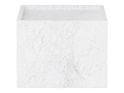 Mesa de apoio em mármore – branco – Crow Wide