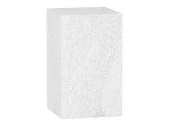 Mesa de apoio em mármore – branco – Dove Tall