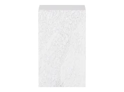 Mesa de apoio em mármore – branco – Dove Tall