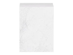 Mesa de apoio em mármore – branco – Pelican