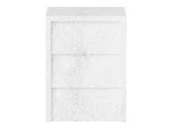 Mesa de apoio em mármore – branco – Pelican