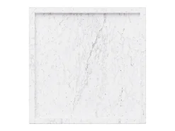 Mesa de apoio em mármore – branco – Crow Tall