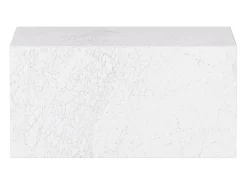 Mesa de apoio em mármore – branco – Dove Wide