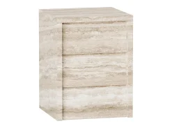 Mesa de apoio em travertino – bege – Pelican