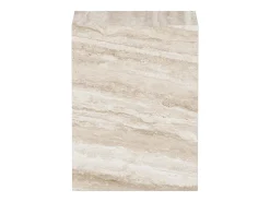 Mesa de apoio em travertino – bege – Pelican