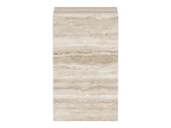 Mesa de apoio em travertino – bege – Dove Tall